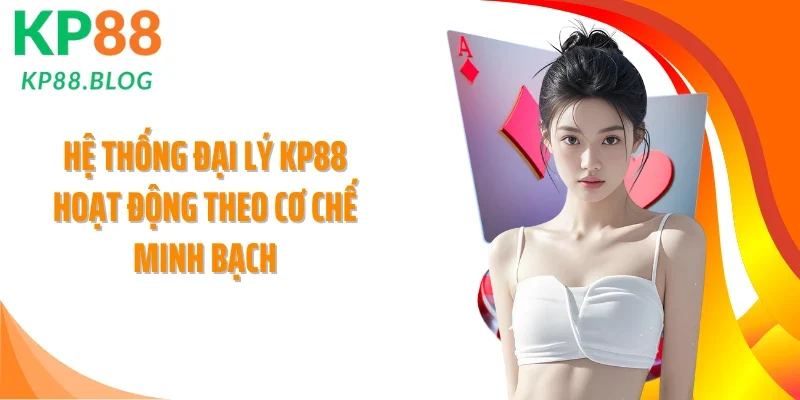 Hệ thống đại lý KP88 hoạt động theo cơ chế minh bạch