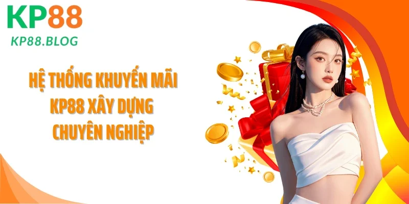 Hệ thống khuyến mãi KP88 xây dựng chuyên nghiệp