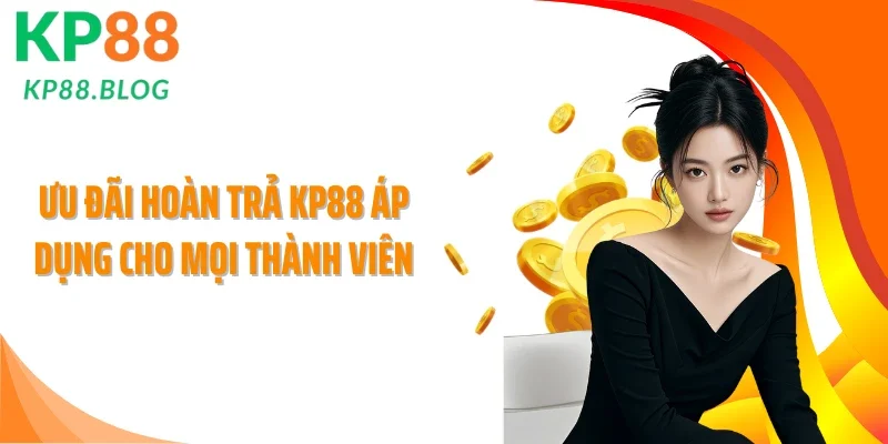 Ưu đãi hoàn trả KP88 áp dụng cho mọi thành viên